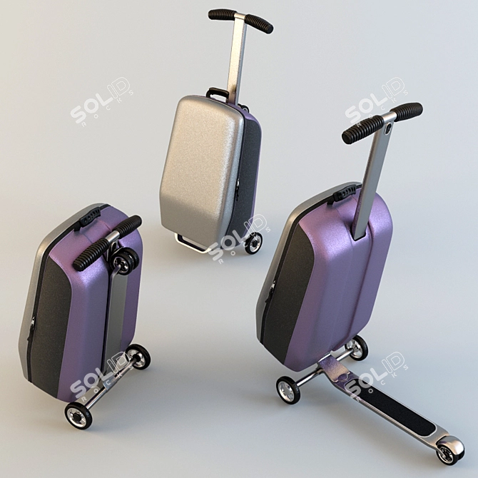 Transformable Scooter Bag 3D model image 1