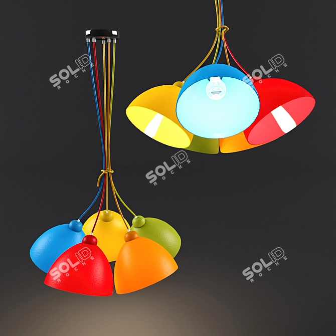 Dazzling Smiles Chandelier | MW-LIGHT 3D model image 1