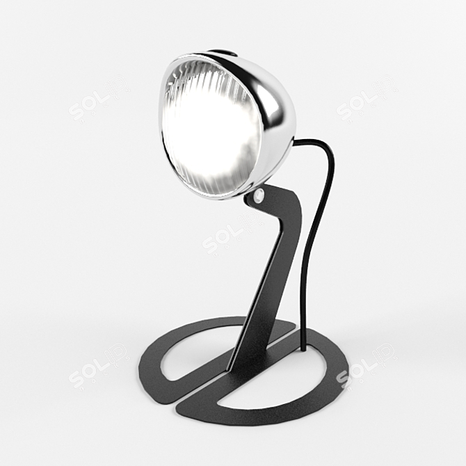 Cosmo Bikelight: Stylish Table Lamp 3D model image 1