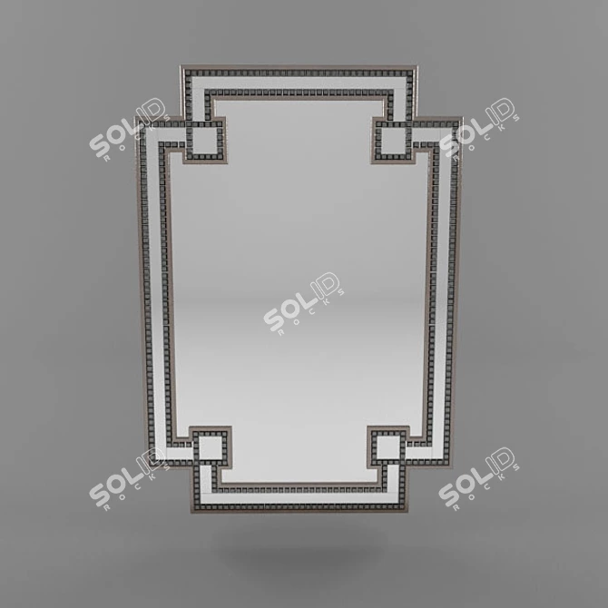 Elegant John-Richard Mirror 3D model image 1