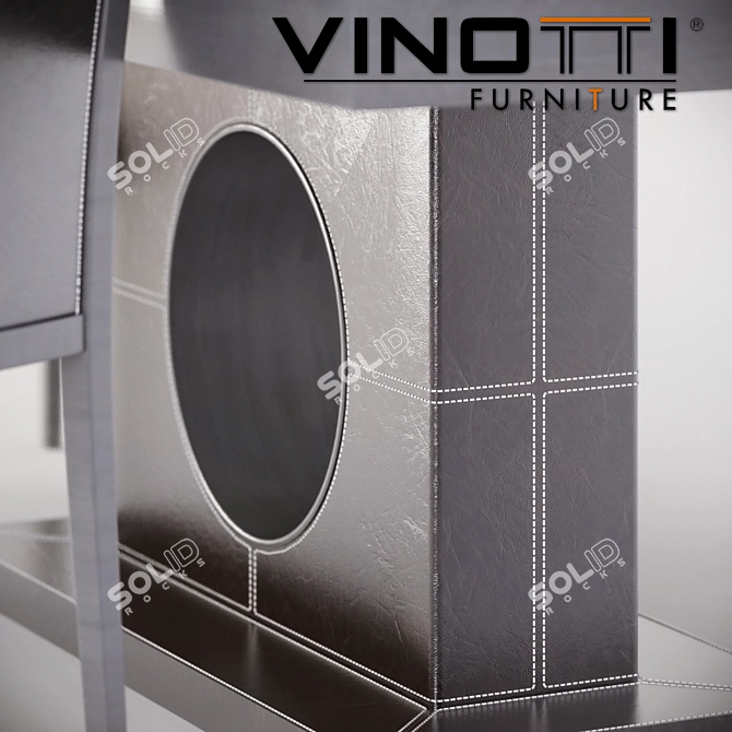 Vinotti Art Line Dining Set 3D model image 2