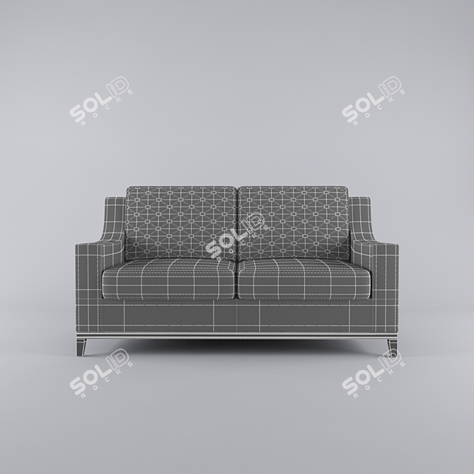 Boston 2-Seater Sofa Bed 3D model image 2