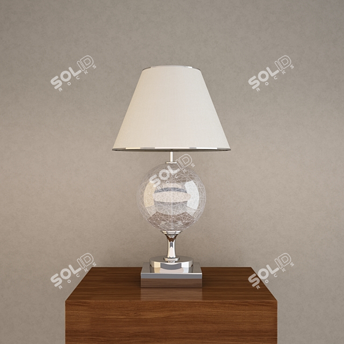  SigmaL2 CL 1641: Elegant Lamp with 60w E27 Bulb 3D model image 1