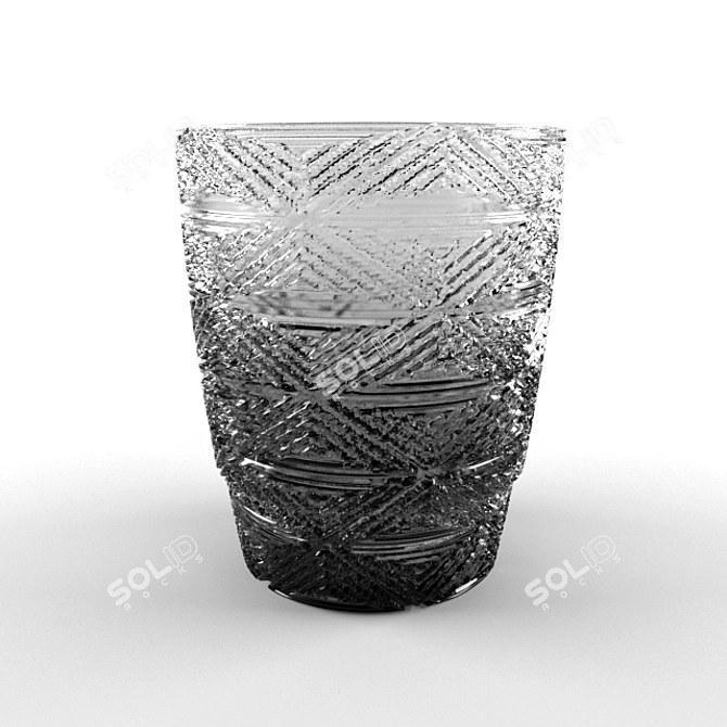 3D Crystal Glass Models: Classic Scenes 3D model image 1