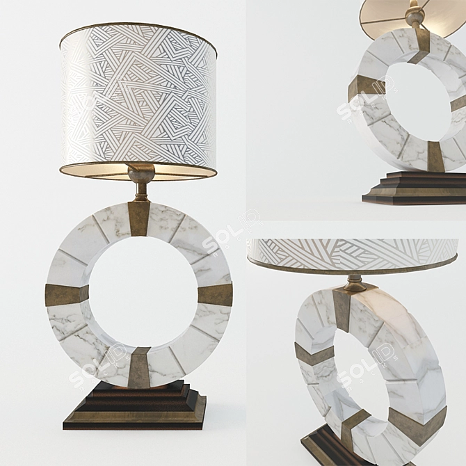 Blendable Table Lamp 3D model image 1