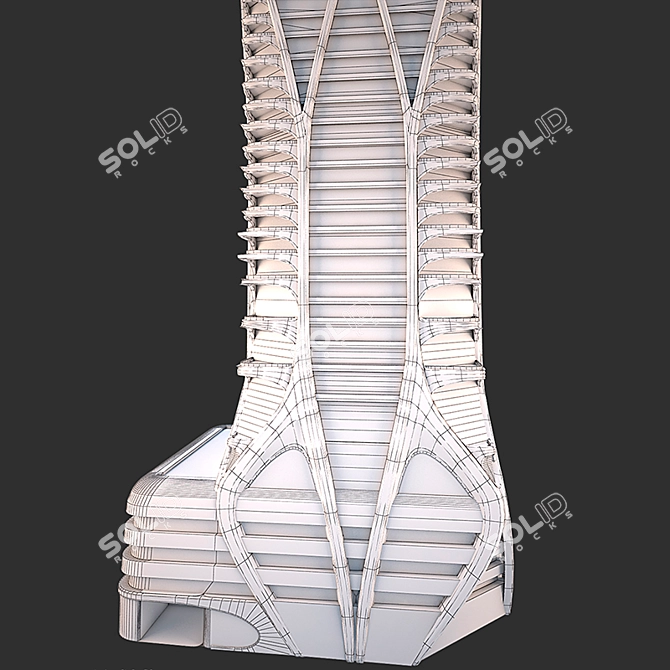 Building Layout Model 3D model image 3