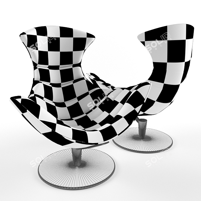 Luxury Lobster Chair 3D model image 3