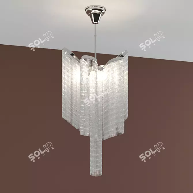 Schuller Astral Pendant Light 3D model image 1