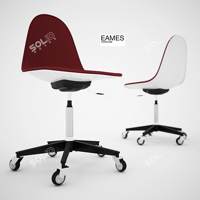 Eames Office Chair 3D model image 1