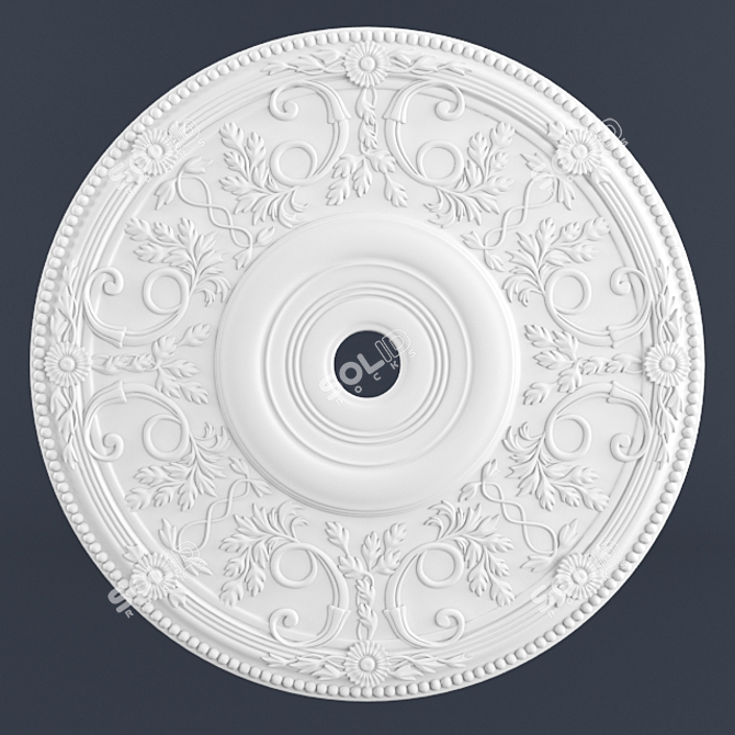 Peterhof Socket P 216 - Elegant 900mm Diameter 3D model image 1