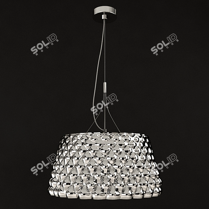 Elegant Silvia Chandelier by ILLUMINATI 3D model image 1