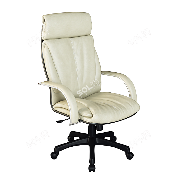 Luxury Ergonomic Office Chair 3D model image 3