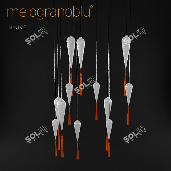 Melogranoblu Ninive: Elegant Lighting Design 3D model image 1