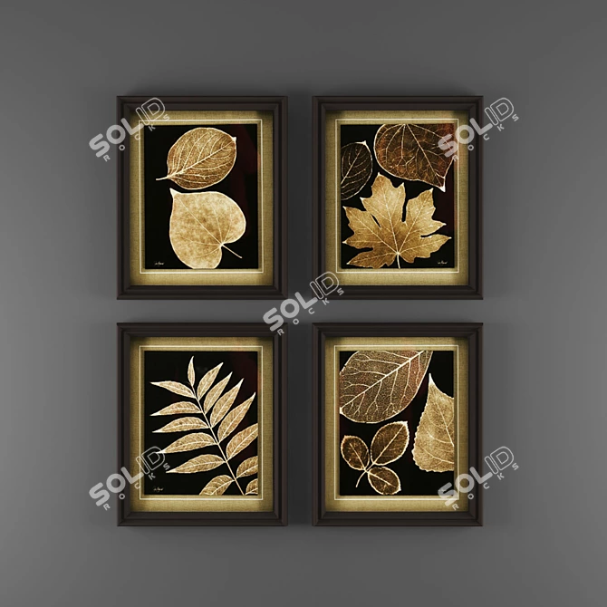 Artistic Collection: Set of Pictures 3D model image 1