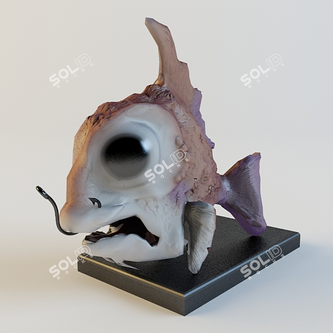 Red Mullet Evil - Archive of max 2014, 2011, obj, and mat file 3D model image 2