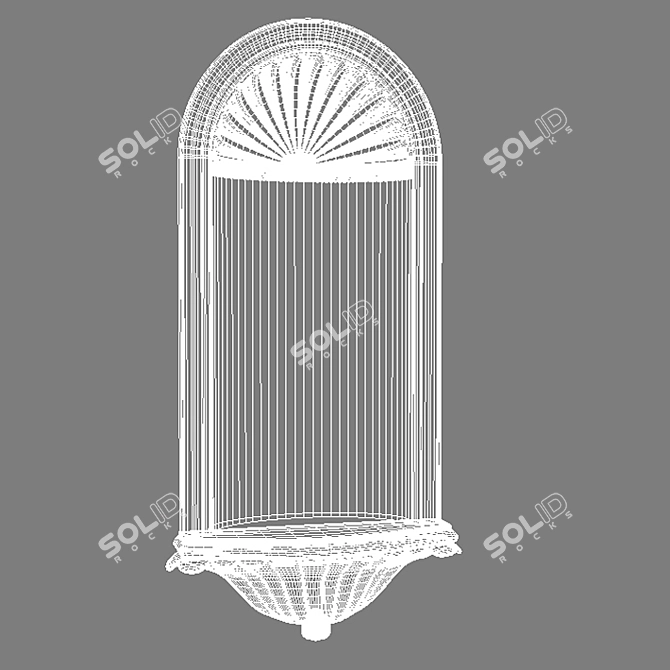 Classical Elegance Nicholson Niche 3D model image 3