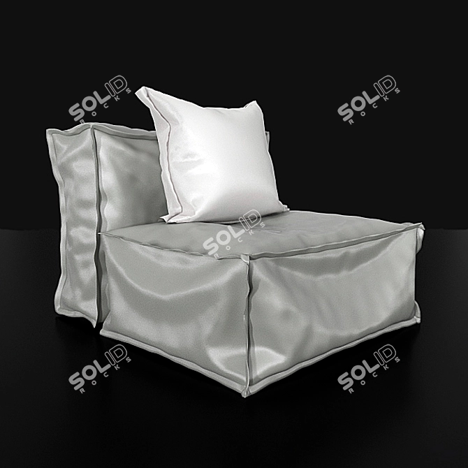 Elegant Piet Boon Upholstery 3D model image 1