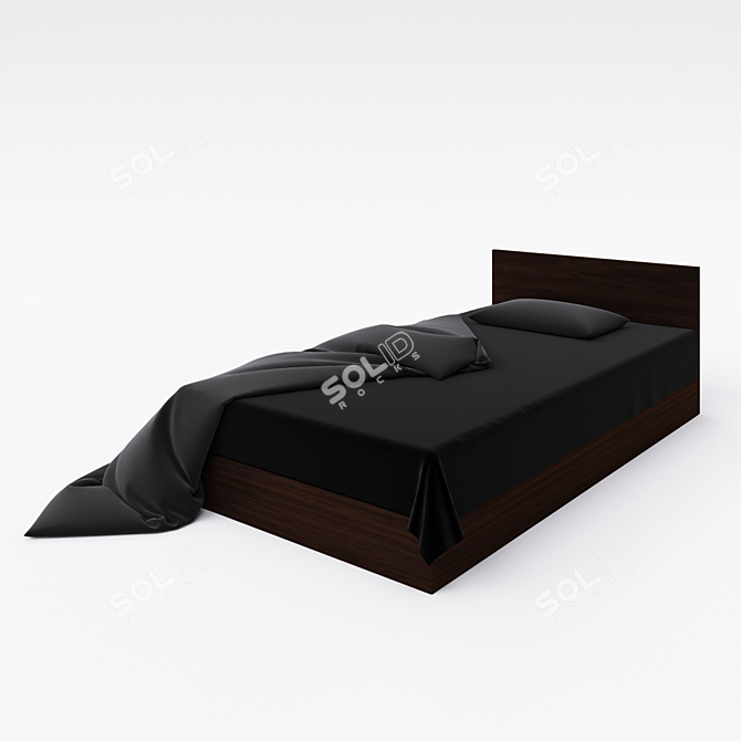 Bachelorette's Dream Bed 3D model image 1