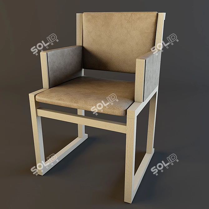 ErgoComfort Chair 3D model image 1