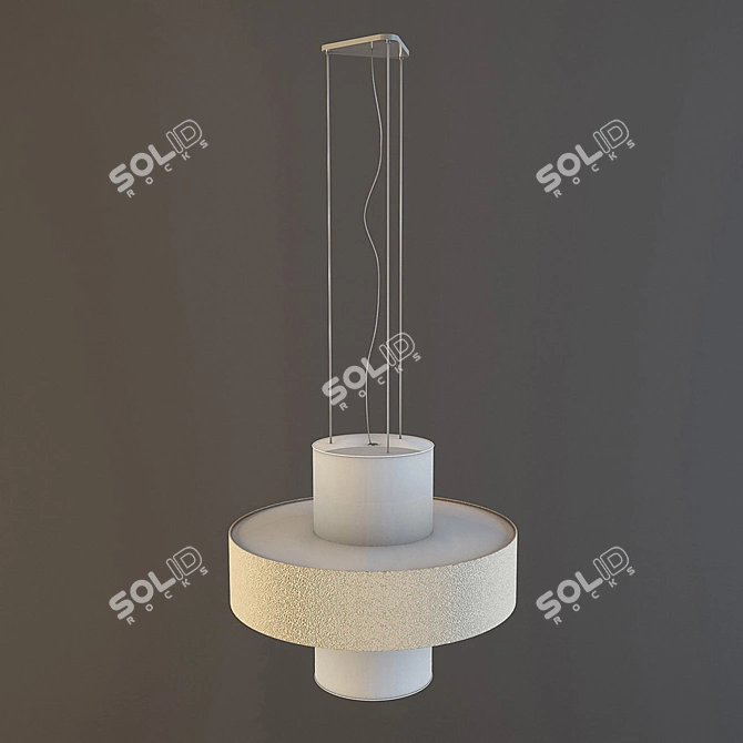 Elegant Eltorent Chandelier 3D model image 1