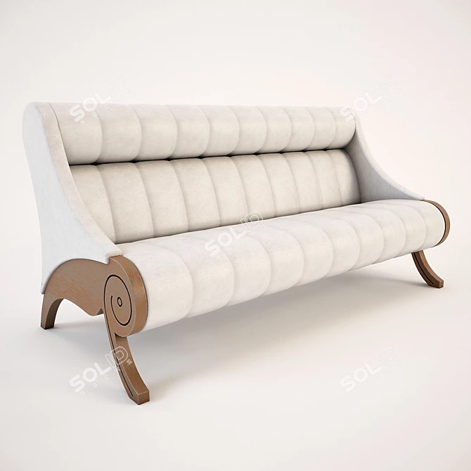 Modern Elegance: CARPANELLI Sofa 3D model image 1