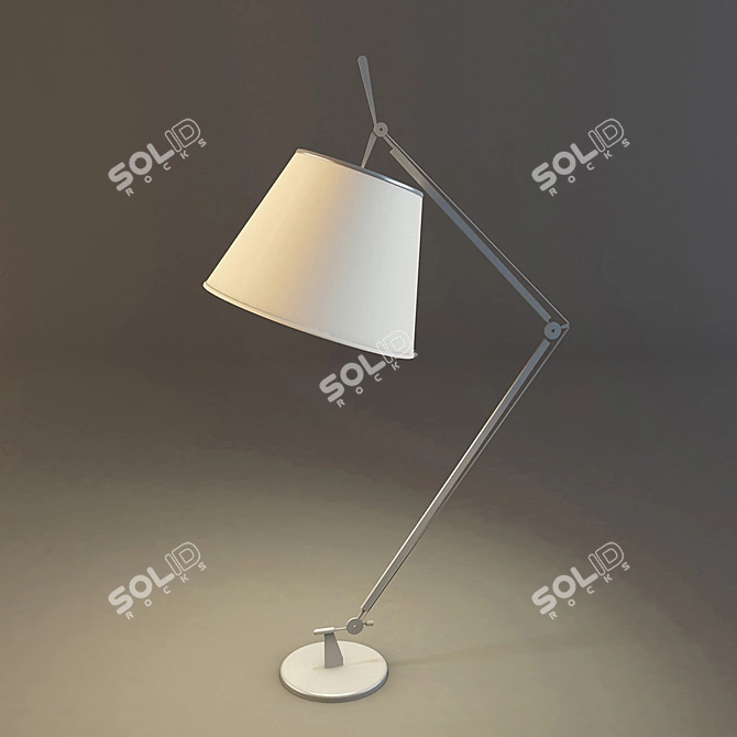 Sleek Tolomeo Desk Lamp 3D model image 1