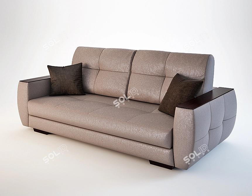 Modern March 8 Sofa 3D model image 1