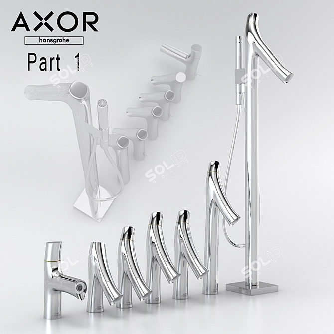 Axor Starck Organic: Innovative Elegance 3D model image 1