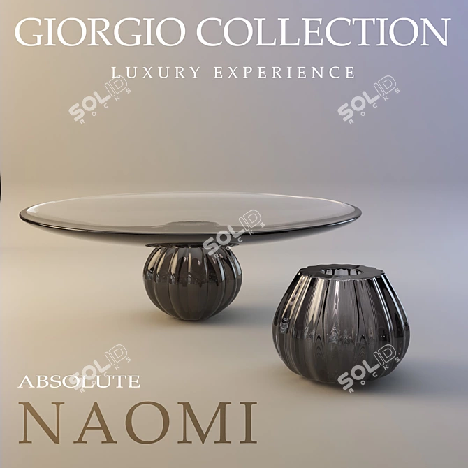 Elegant Naomi Vases - Absolute 3D model image 1