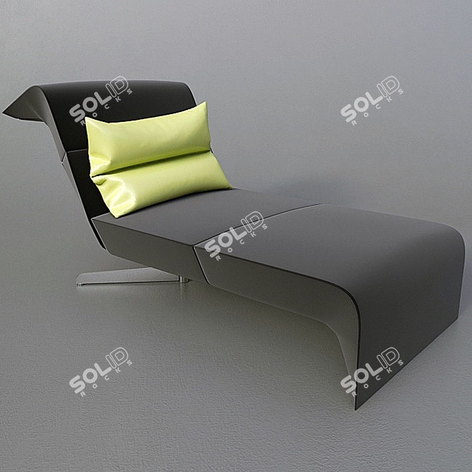 Modern Minimal Sofa Design 3D model image 1