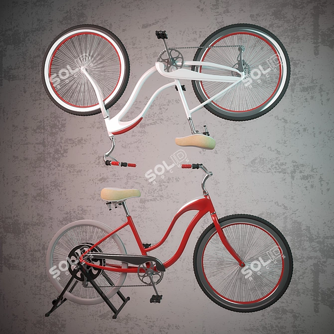 EcoBike Dynamo: Power-Packed Cycling 3D model image 2