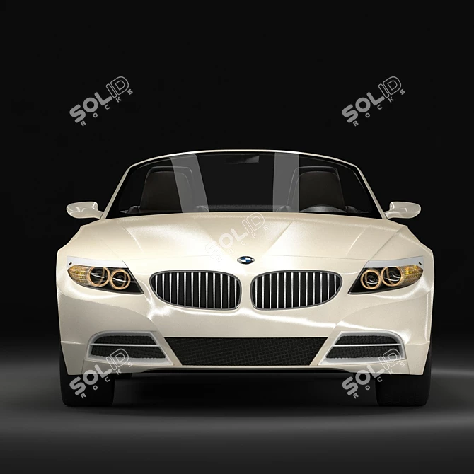 BMW Z4: High-Poly Model 3D model image 1