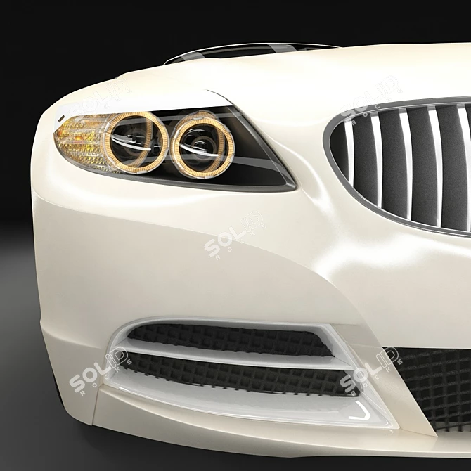 BMW Z4: High-Poly Model 3D model image 2