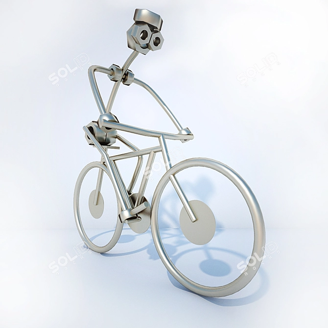 Sculpted Cyclist Figurine: Pedal

Russian translation: Скульптурка велосипедист 3D model image 1