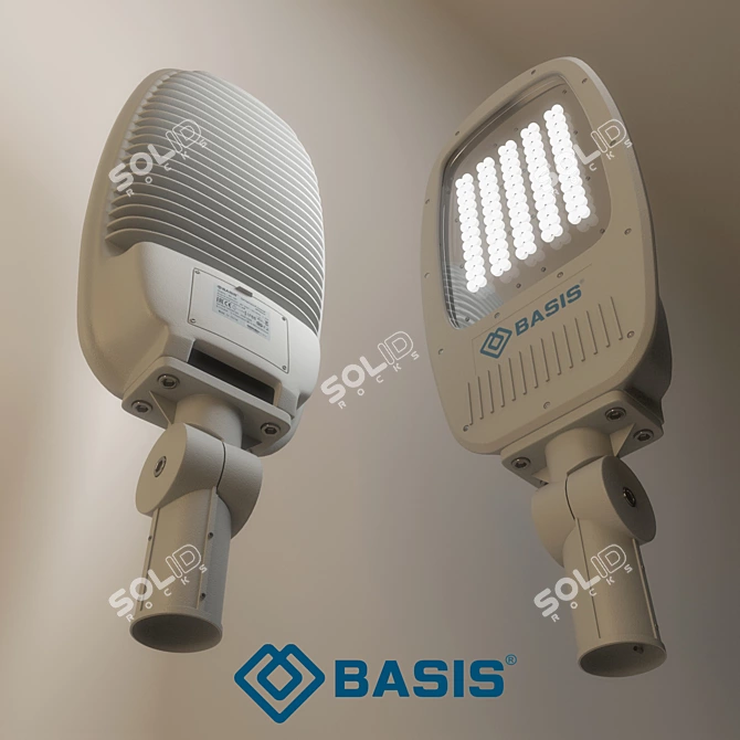 BASIS BSL-C90 LED Street Light 3D model image 1