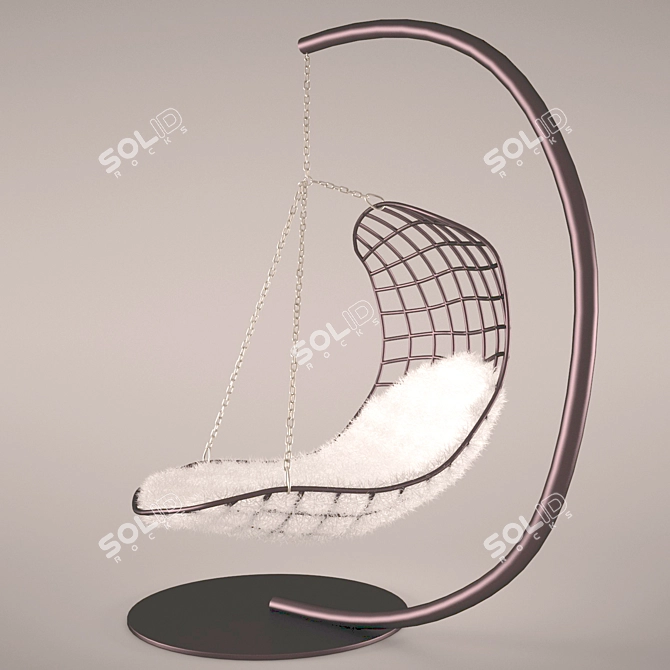 Garden Oasis: Suspended Seating 3D model image 2