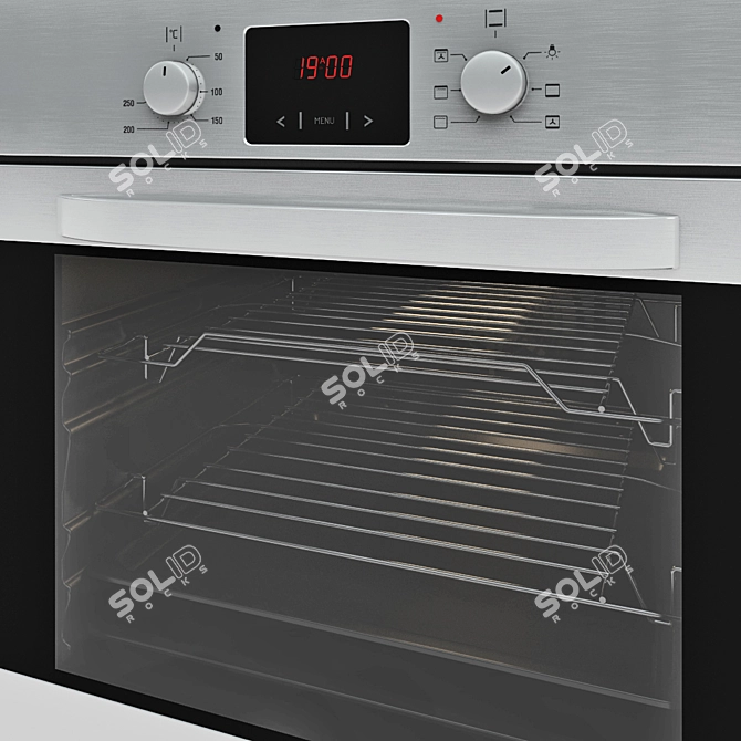 Hansa Scandium Electric Built-In Oven 3D model image 2