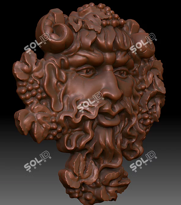 Italian Collection: CNC-Ready Bacchus Model 3D model image 2