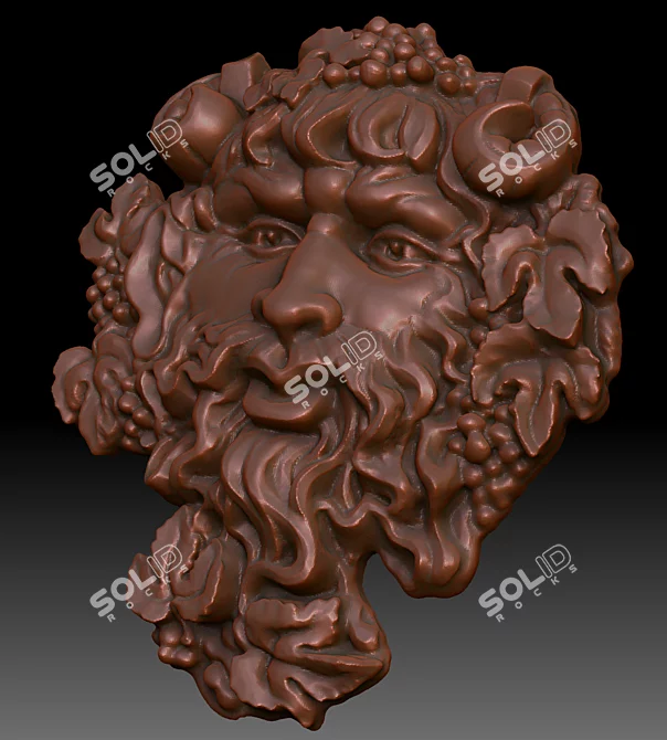 Italian Collection: CNC-Ready Bacchus Model 3D model image 3