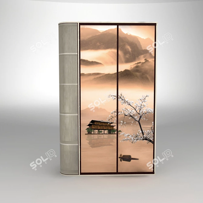 Custom Printed Wardrobe | Personalized Storage 3D model image 1