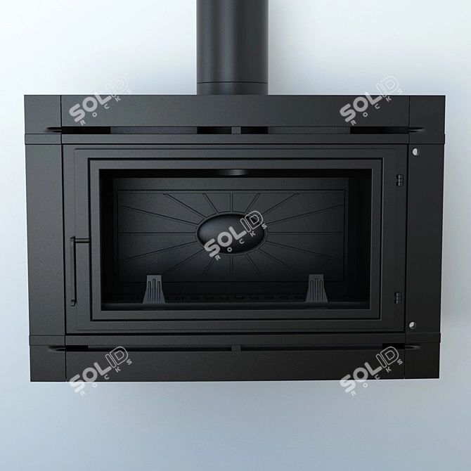 Jotul C33 - The Perfect Fireplace 3D model image 2