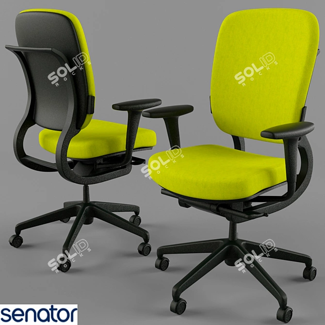 ErgoPro Executive Chair 3D model image 1
