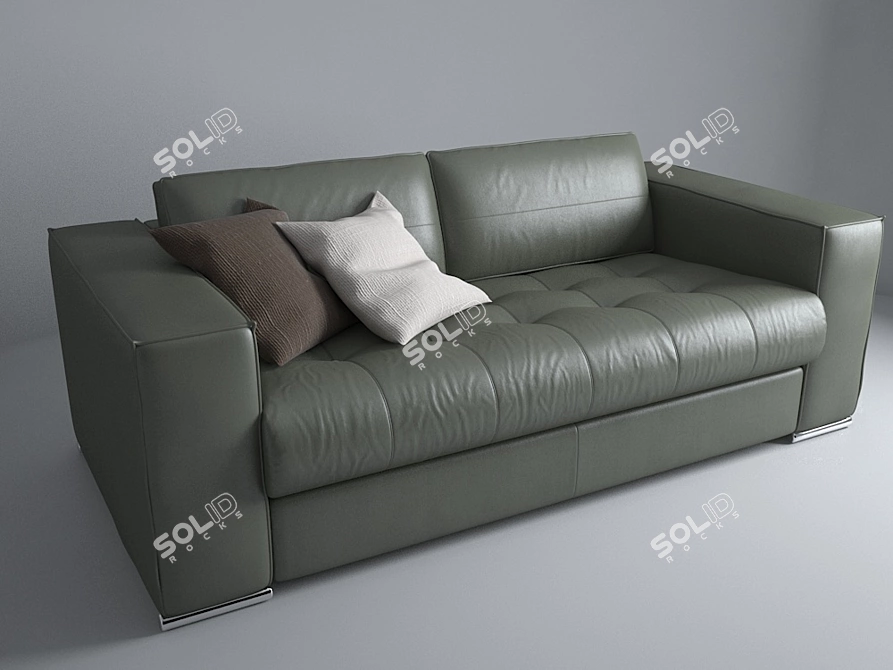 Modern TISSOT Sofa | 213x102x87 cm 3D model image 1