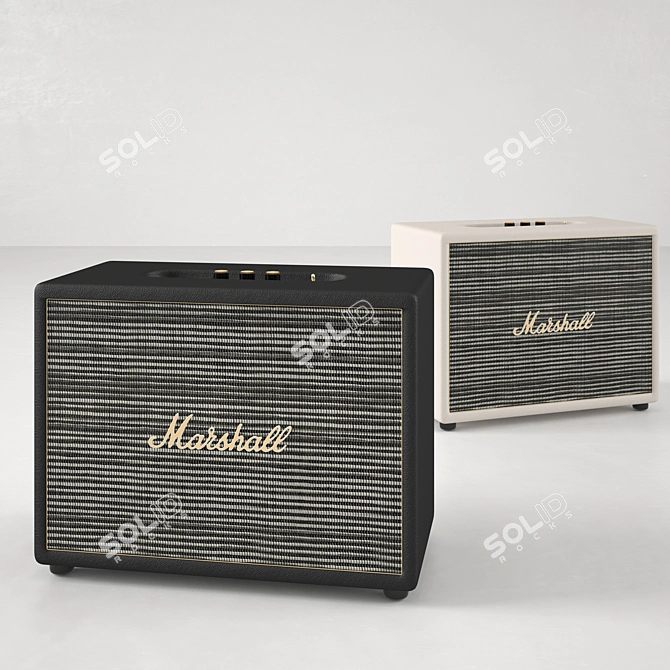 Marshall WOBURN Acoustic Speaker 3D model image 1