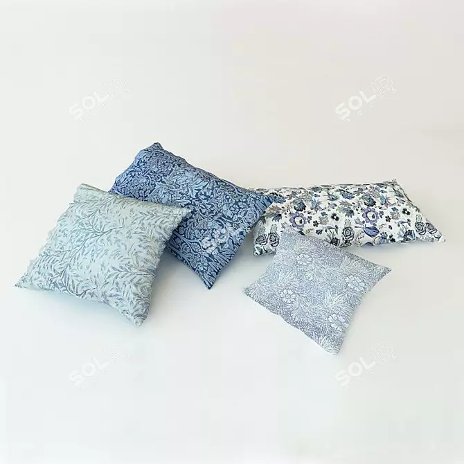 Classic Collection Pillow Set 3D model image 2