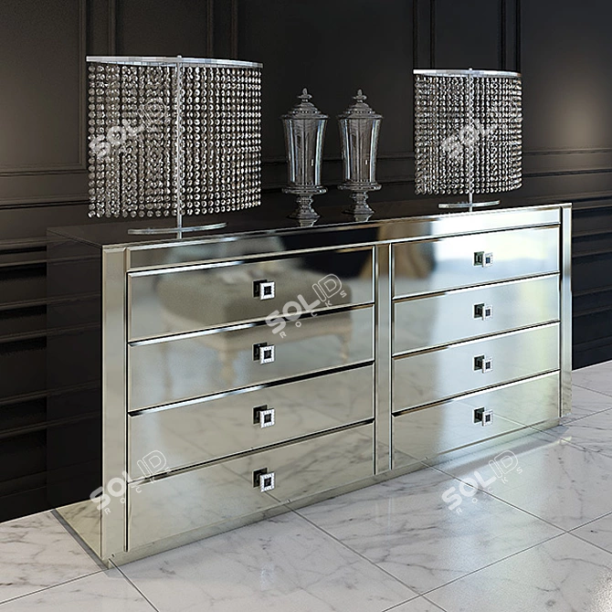 Envy Como Chest: DV Home Collection 3D model image 1