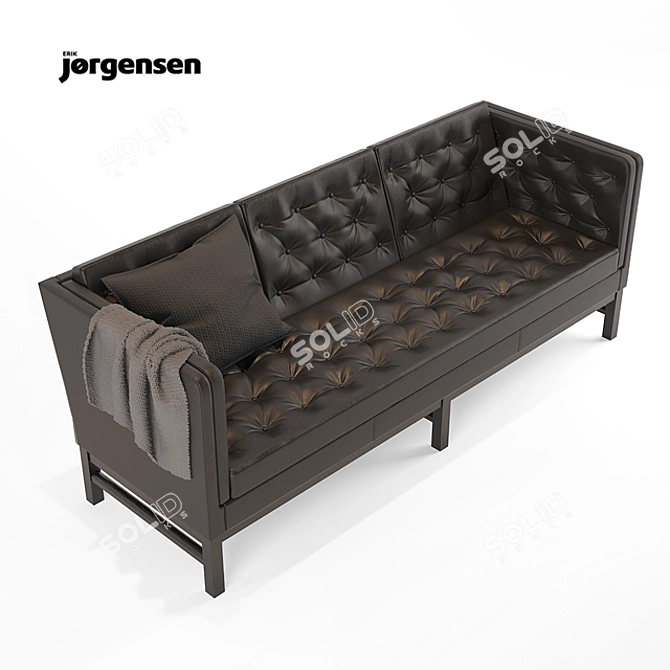 Modern Comfort: Erik Jorgensen EJ 315 Sofa 3D model image 1