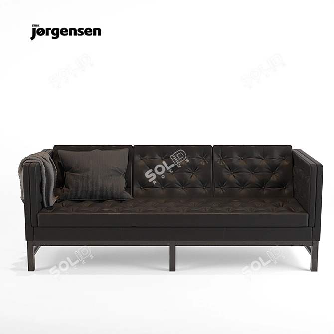 Modern Comfort: Erik Jorgensen EJ 315 Sofa 3D model image 2