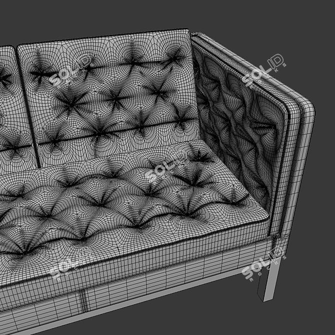 Modern Comfort: Erik Jorgensen EJ 315 Sofa 3D model image 3