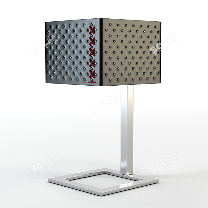 Elegant Mum Table Lamp 3D model image 3